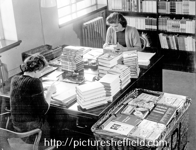 Central Library, Surrey Street. Book Order Department