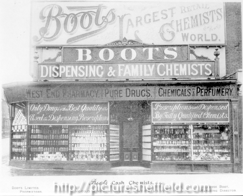 Boots Cash Chemists, No 252-254, West Street (Store 41)