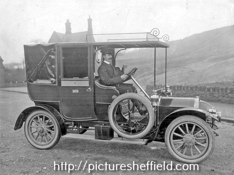 Armstrong Whitworth Cab. Coach work by Golightly Bros., Sheffield
