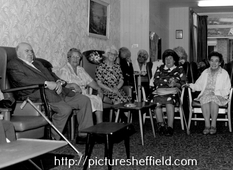Residents at the Council run Deerlands Home for the Elderly, No. 48 Margetson Road