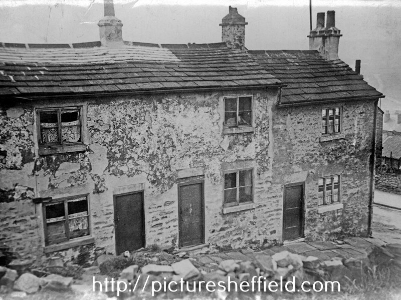 Unidentified cottages, possibly Walkley area