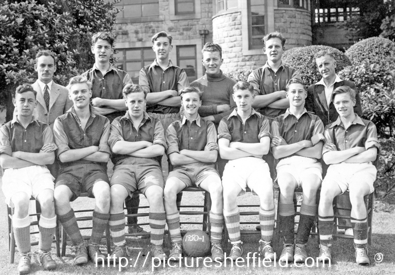 Firth Park Grammar School Football Team 2nd XI 1950/51