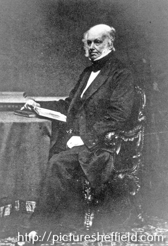 Edward Fisher Sanderson (d.1866), President of Sheffield Literary and Philosophical Society, 1857