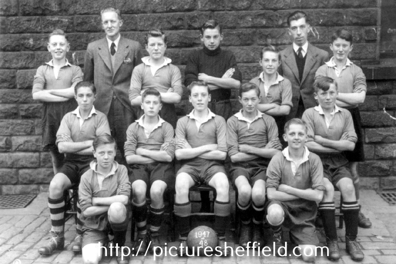 Hunters Bar School football team, season 1947/48
