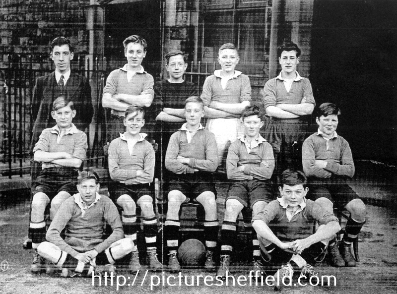 Football team Hunters Bar School, season 1943/44