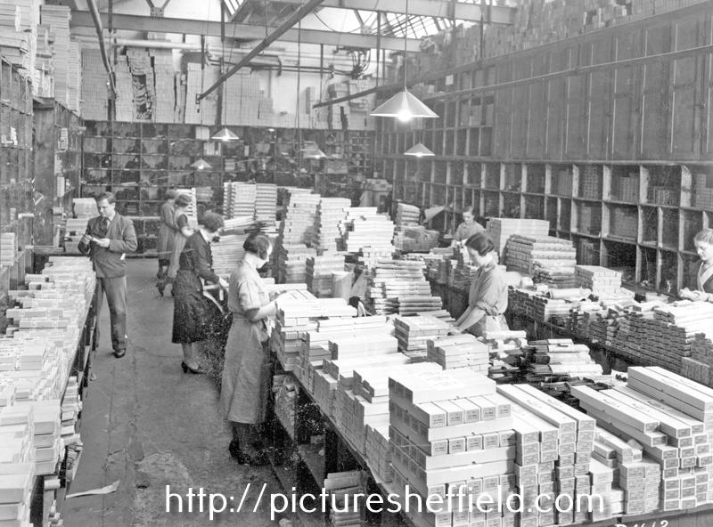 Packing Department at English Steel Corporation Ltd., Holme Lane Works