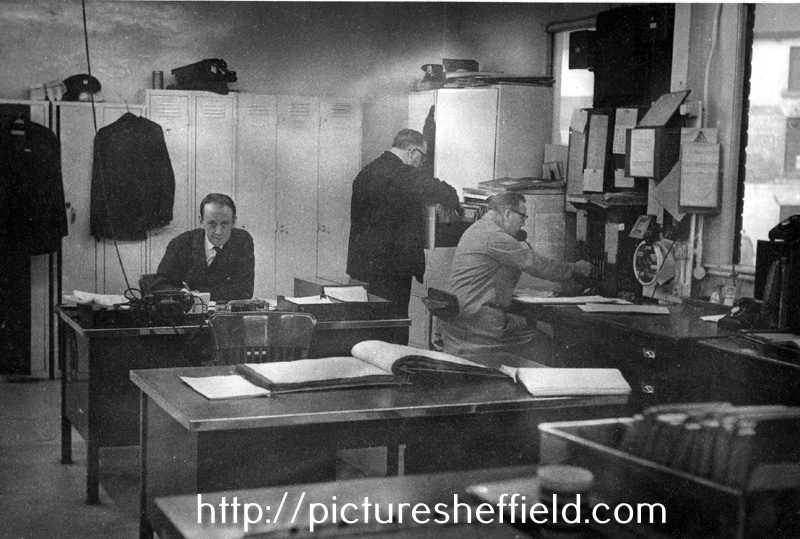 Depot Inspectors Offices, Sheffield Transport Depot, Tenter Street, mid 1960's
