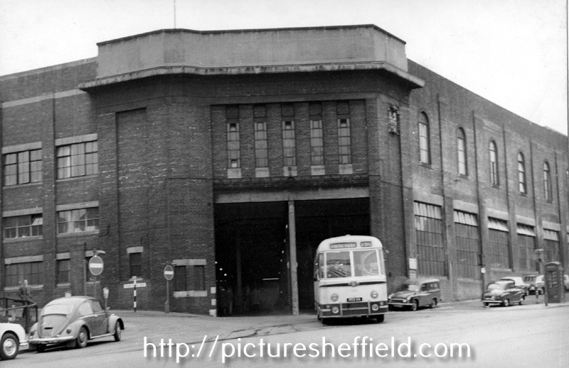 Sheffield Transport Depot, Tenter Street, mid 1960's