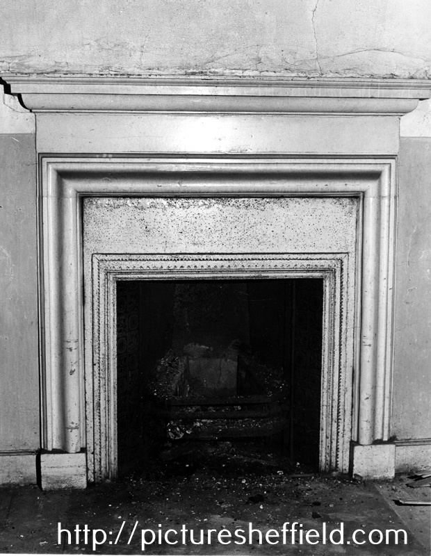 Fireplace, Norwood Hall (Bishopholme), Herries Road 