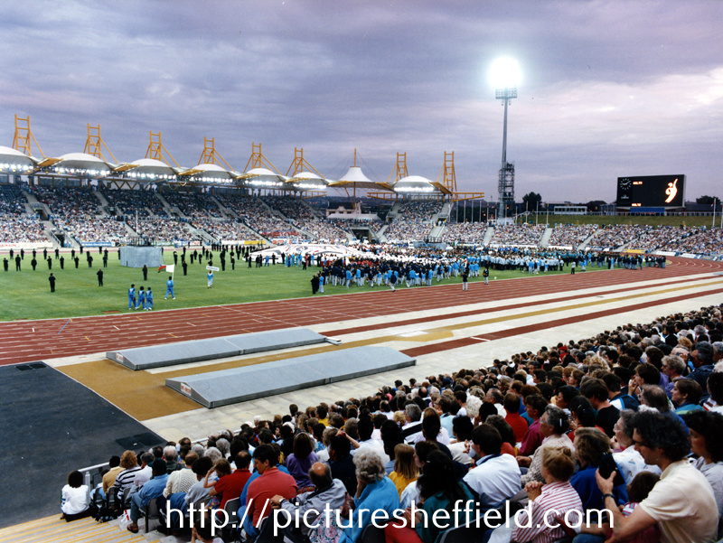 Opening Ceremony, World Student Games, Don Valley Stadium