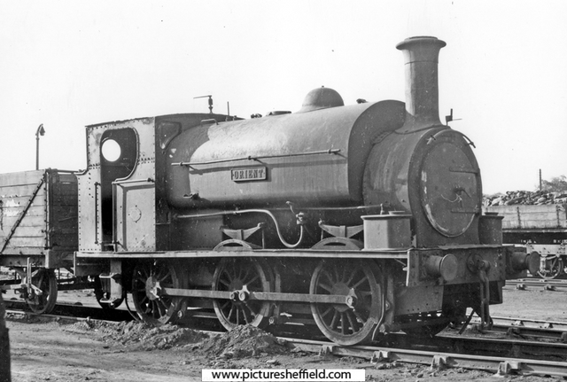 Steam Locomotive Hudsweel Clarke 0. 6. 0 ST 'Orient' at Brookhouse Colliery