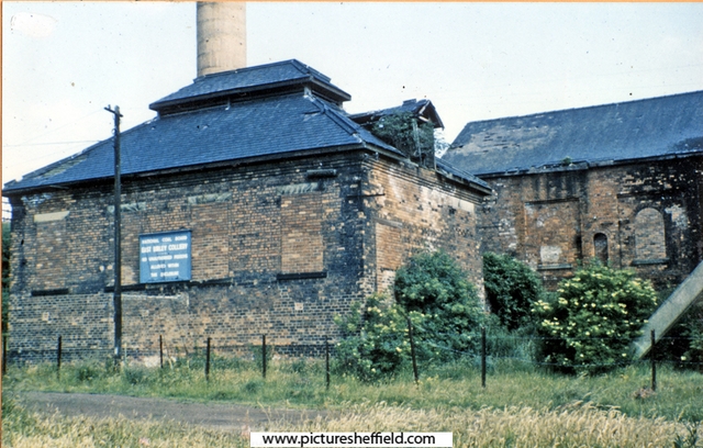 Former upcast winding house, Birley East Colliery