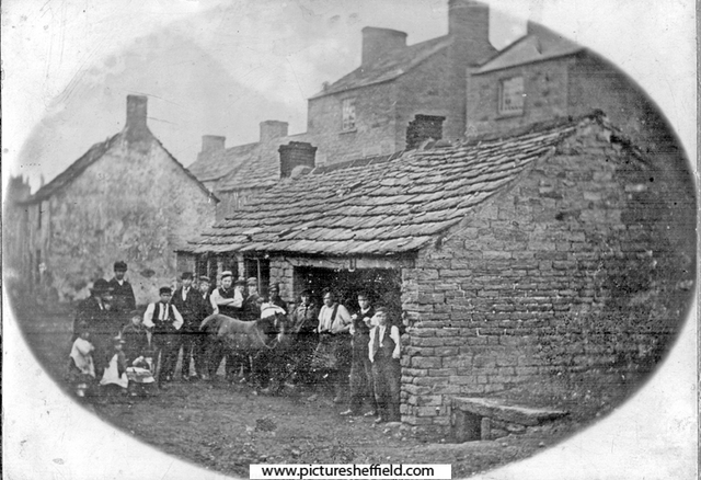Elias Hall Blacksmith's shop at The Isle (Stocks Hill), Townend Road, Ecclesfield