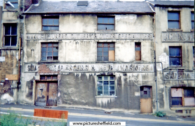 Former premises of John Watts (Sheffield and London) Ltd., cutlery manufacturers, Lambert Works, Lambert Street
