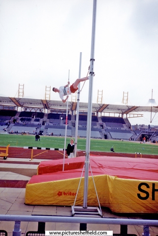 John Auty, Wakefield Harriers, under 207 men pole vault, Yorkshire Championships, Don Valley Stadium eventual 3rd with 3m 80