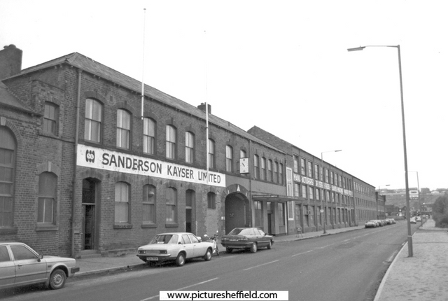 Sanderson Kayser, Attercliffe Steel Works, Newhall Road