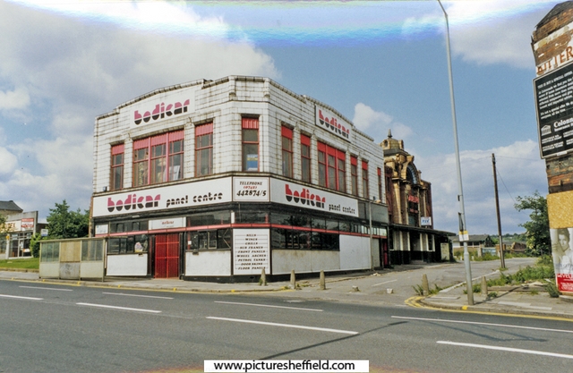 Bodicar Panel Centre, No. 783-787, Attercliffe Road and the former Adelphi Picture Palace, Vicarage Road