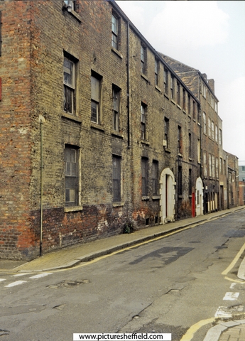 E.L.Pinder, cutlery and silverware manufacturer, rear of Butcher Works, Eyre Lane