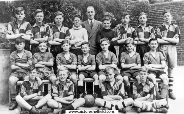 Hucklow Road School Football Team 1948/49