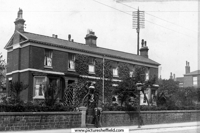 No. 1 Burngreave Road the home of Doctor George Robinson
