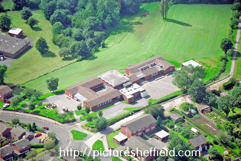 Aerial view of St Thomas of Canterbury Roman Catholic School, Chancet Wood Drive, Meadowhead