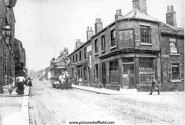 Five Alls public house, No.168 Infirmary Road, at the junction with Gilpin Street