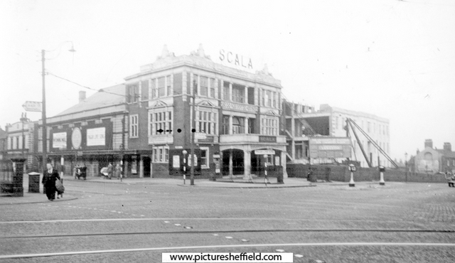 Scala Cinema, junction of Winter Street and Brook Hill