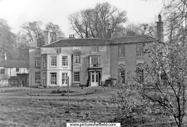Belle Vue House, Norfolk Park Road. Built in the 18th century. John Curr, Duke of Norfolk's colliery agent lived here. Birthplace of Edward Curr, secretary to the Van Diemen Company. Now demolished