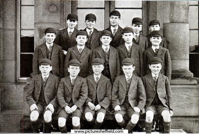 Pupils,The Boys Blue Coat School, Psalter Lane