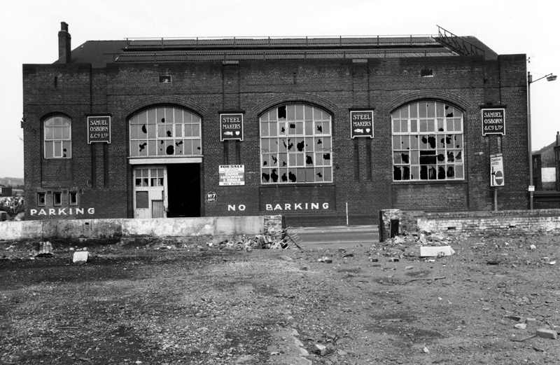 Former premises of Samuel Osborn and Co. Ltd., steel manufacturers, Rutland Works, Rutland Road 