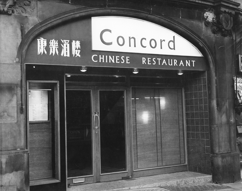 Concord Chinese Restaurant, No. 106, Norfolk Street