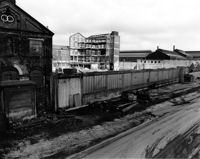 Demolition of Sanderson Kayser Ltd., Carlisle Works,, (formerly Kayser Ellison and Co. Ltd.), Carlisle Street East