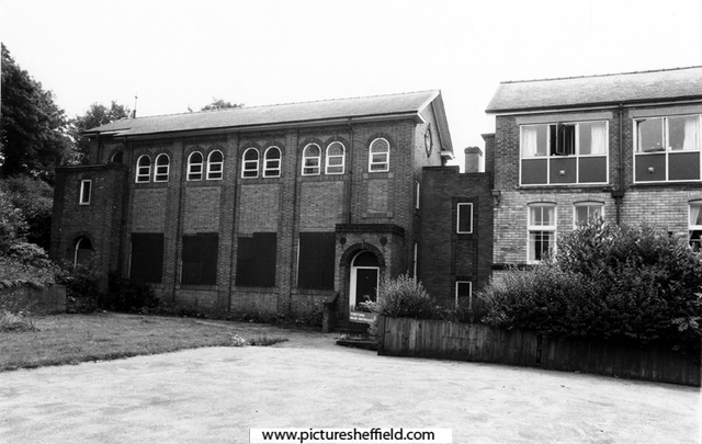 Chapel, belonging to the Convent High School, Underwood House, No. 152 Burngreave Road