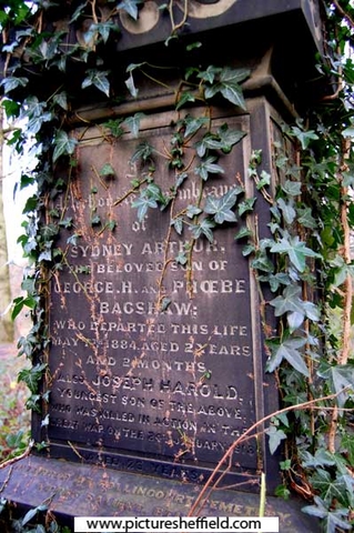 Bagshaw Memorial, Sheffield General Cemetery