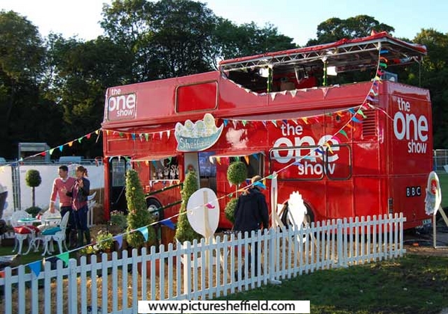 BBC One Show broadcast live from Endcliffe Park