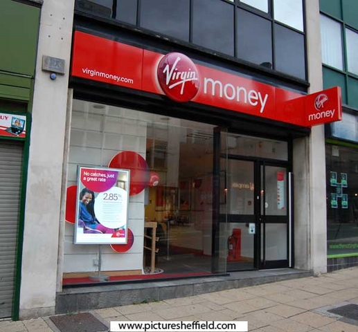 Virgin  Bank (in former Northern Rock premises), Pinstone Street, Sheffield