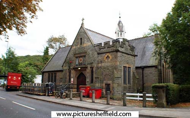 Royal Mail Sorting Office, Abbeydale Road South (formerly a St John's church room)