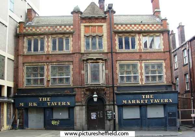 Market Tavern (originally Rotherham House and Old No. 12), No. 27, Exchange Street