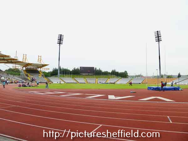 Don Valley Stadium. Sheffield Area Junior School Sports Day event..