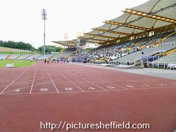 Don Valley Stadium. Sheffield Area Junior School Sports Day event.