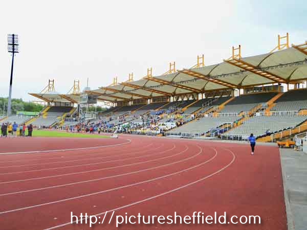 Don Valley Stadium. Sheffield Area Junior School Sports Day event.