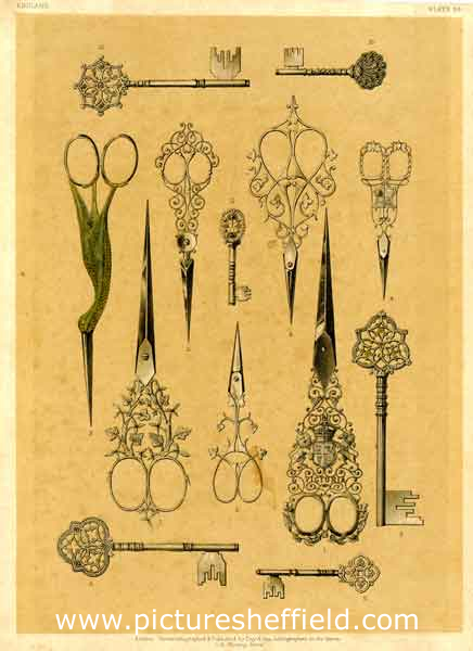Scissors and keys