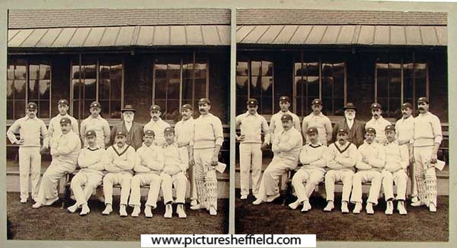 Yorkshire County Cricket Team at Bramall Lane