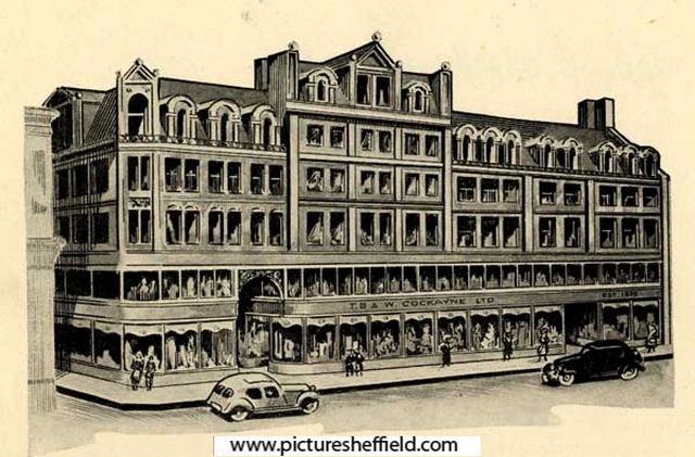 T. B. and W. Cockayne, department store, Nos. 1 - 13 Angel Street