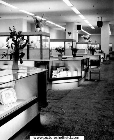 T. B. and W. Cockayne, department store, Nos. 1 - 13 Angel Street - interior of newly built store