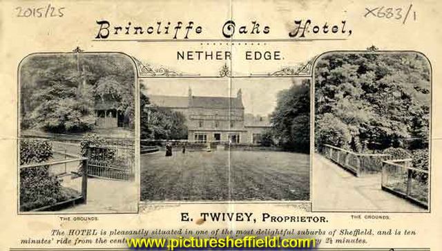 Brincliffe Oaks Hotel, Nether Edge, 28 Nether Edge Road, Sheffield