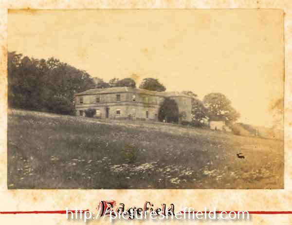 Almost certainly Edgefield House at Bradfield, 1860s