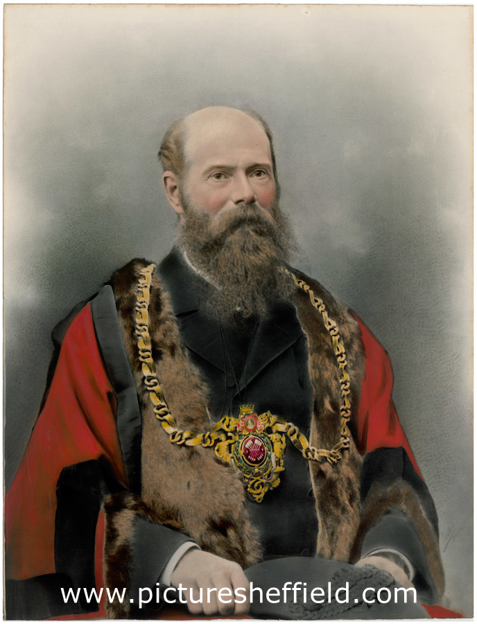 Alderman William Henry Brittain (1835 - 1922), Lord Mayor of Sheffield, 1883 - 84