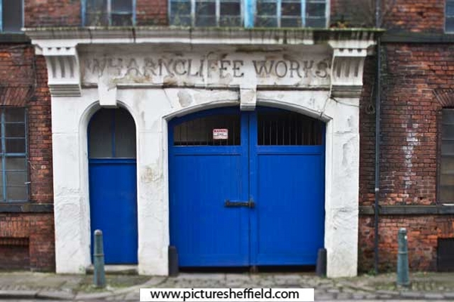 Wharncliffe Works, Green Lane, former premises of John Lucas and Sons Ltd., iron merchants 