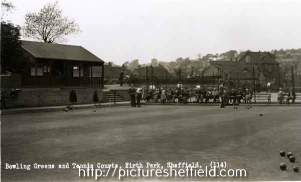 Bowling greens and tennis courts, Firth Park